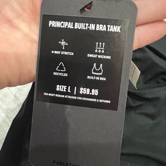 Principal Built-In Bra Tank - Picture 5 of 5